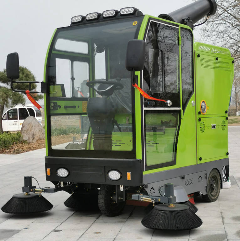 太原道路清洁广泛应用电动环卫清扫车